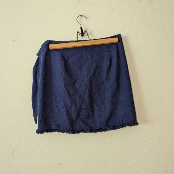 Lulu's Marguerite Wrap Mini Skirt - Picture 7 of 10